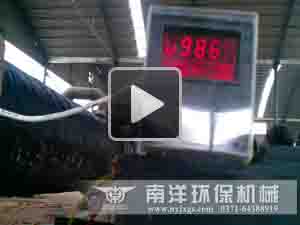 汙泥烘幹機現場視（shì）頻