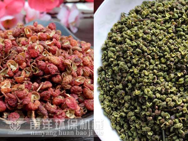 烘（hōng）幹後的花椒