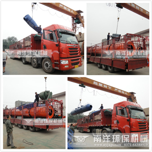 引（yǐn）風（fēng）除塵設備裝車