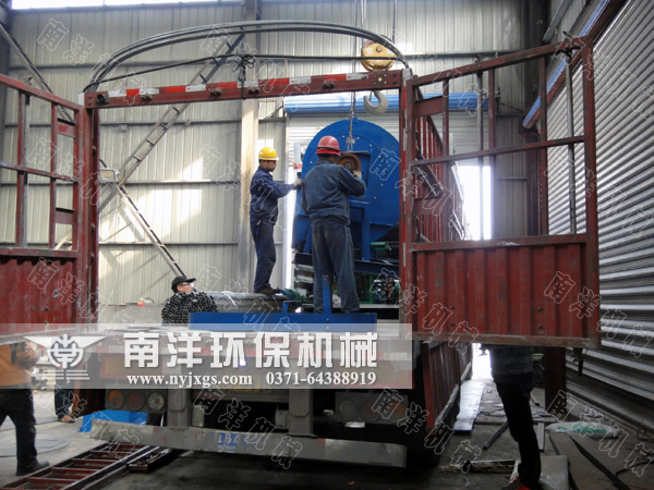 吊裝引風機