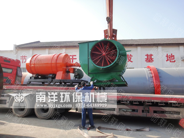 引風設（shè）備裝車發貨